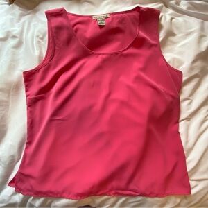 Notations Pink Sleeveless Top